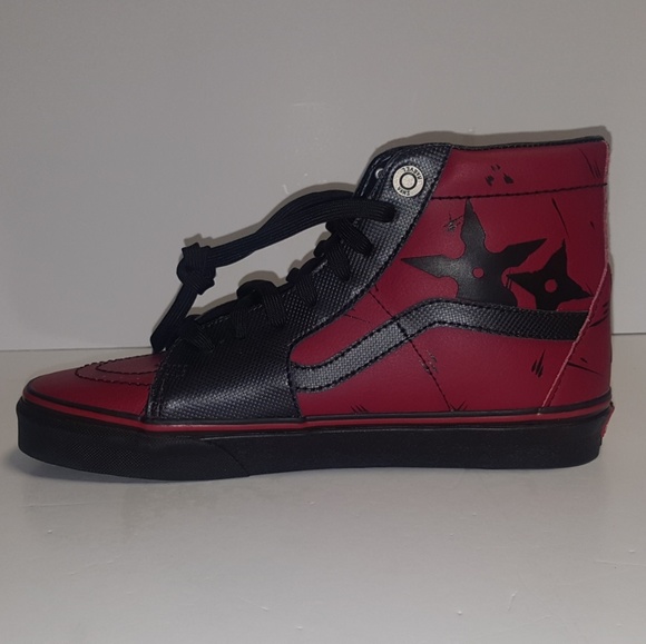 Vans X Marvel Sk8 Hi Deadpool Men's Shoes Limited - Picture 5 of 7